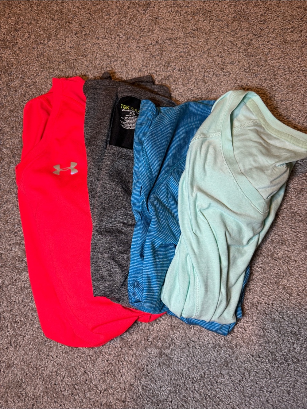 Under Armour Girls' Neon Pink Tank Top with Logo - Bright Activewear